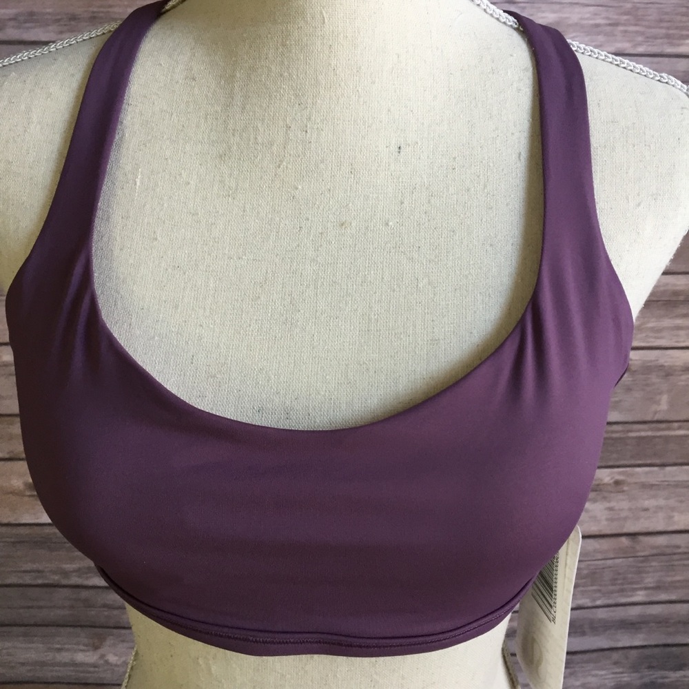 NWT FOXGLOVE LULULEMON FREE TO BE ZEN BRA - - 10 - Picture 2 of 6
